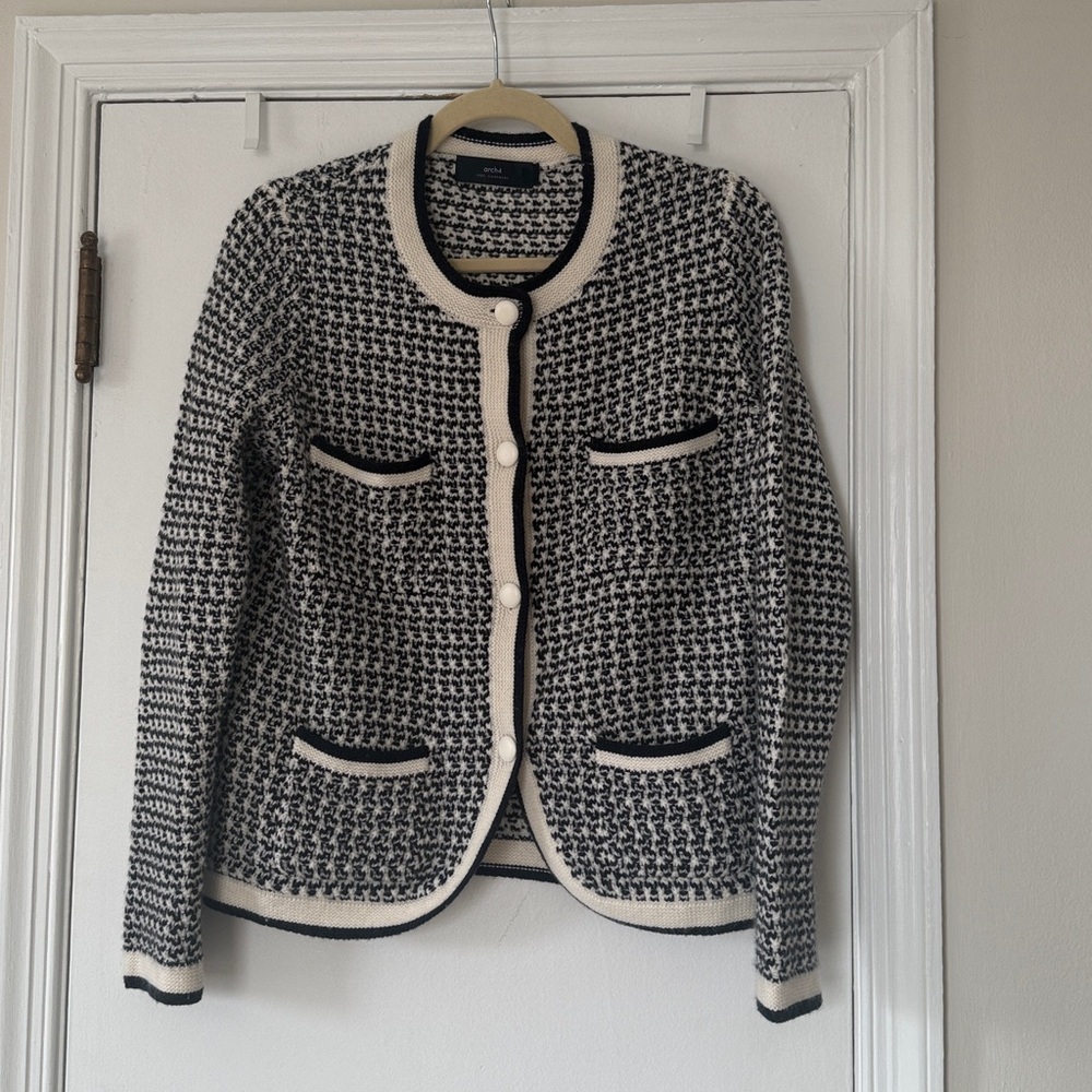 Arch 4 Tulip Contrast Cardigan In Multi